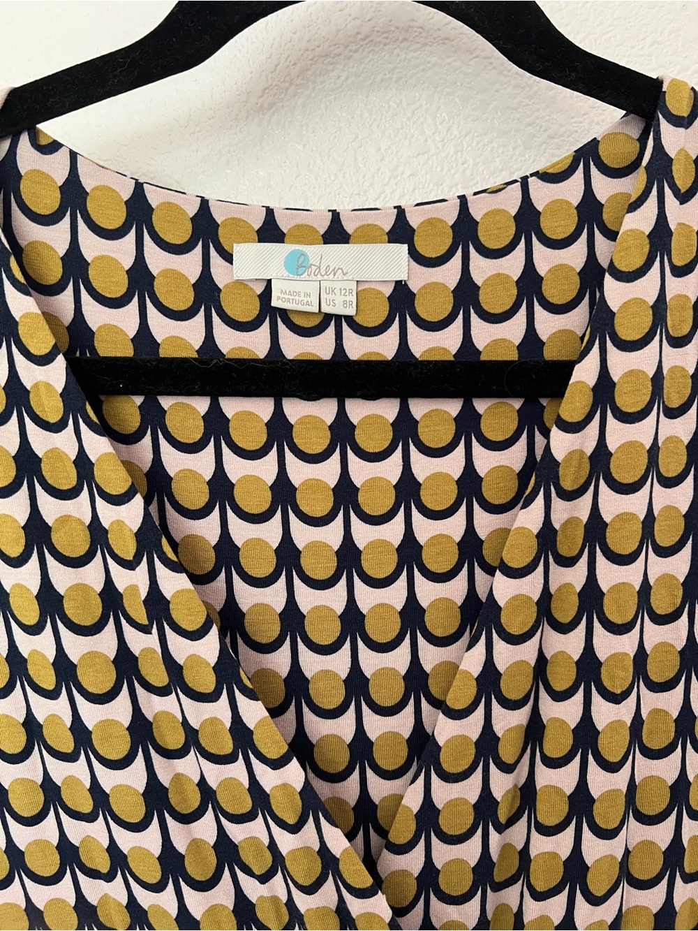 Boden Printed Maxi Dress - Size 8 - Picture 2 of 2